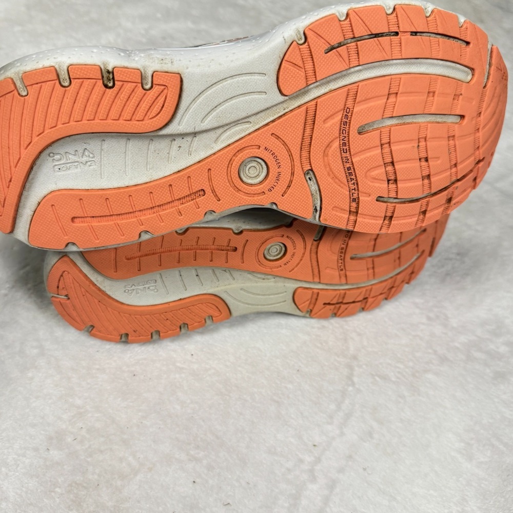 Brooks Glycerin 20 Sneakers Women's 10B Oyster Coral Running Shoes - Picture 5 of 7